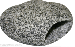Aqua One Ornament - Cave Round (M) 12x9x6.5cm Granite