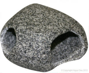 Aqua One Ornament - Cave Round (L) 12.5x12x8cm Granite