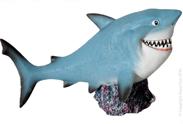 Aqua One Ornament - Shark 14.2x6.7x7.4cm