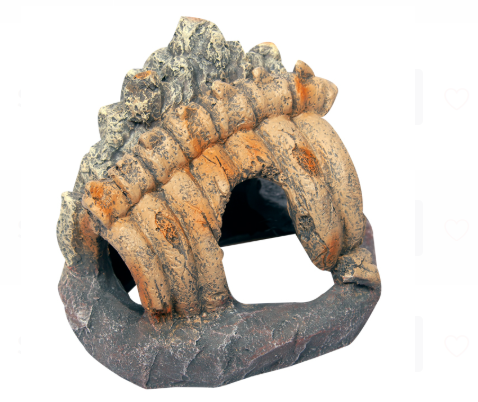 Aqua One Ornament - Dinosaur Ribs With Cave 14x9.5x12cm