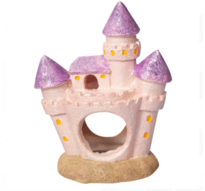 Aqua One Ornament Mermaids Castle 11.5wx6.5dx14.5cmh