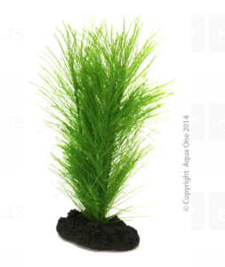 Aqua One Ornament - Betta Green Fern On Rock 10cm