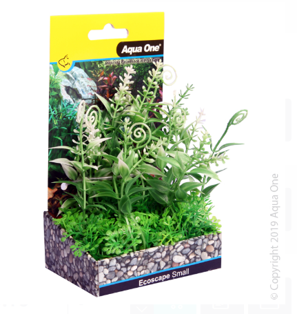 Ecoscape Small Snow Swirl Green