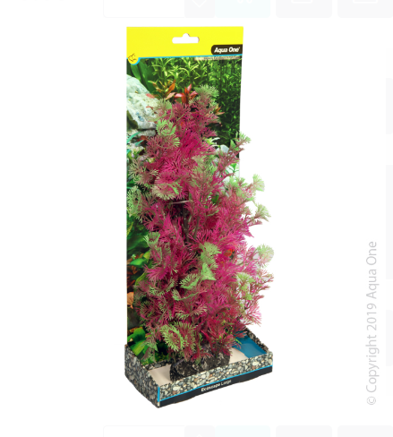 Ecoscape Large Cabomba Pink