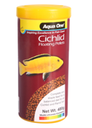 Aqua One Cichlid / Red Parrot Pellet 480g
