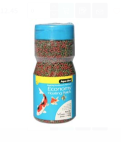 Aqua One Economy Pellet 1mm 110g Bottle