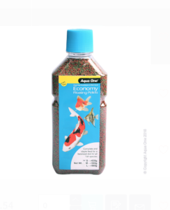 Aqua One Economy Pellet 1mm 630g Bottle