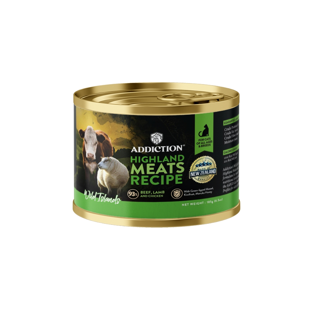 Addiction Wild Islands Highland Meats Lamb & Beef Wet Cat Food