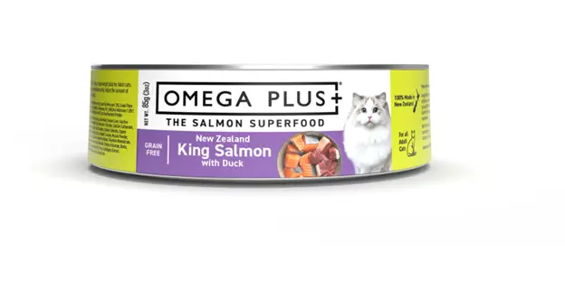Omega Plus Feline Salmon & Duck Can 85g