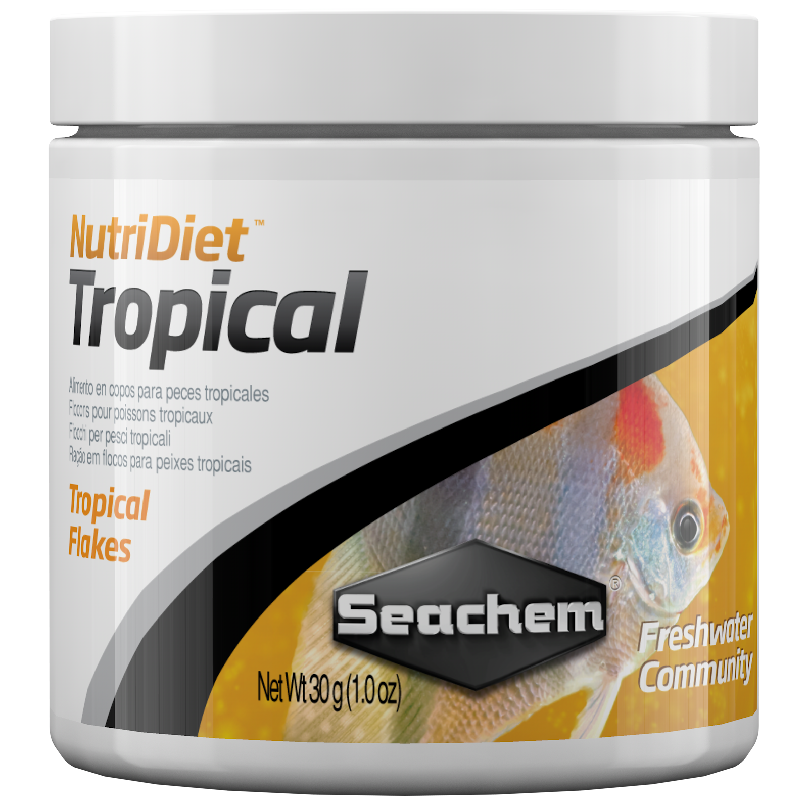 NutriDiet Tropical Flakes w/Probiotics 30g ^1082