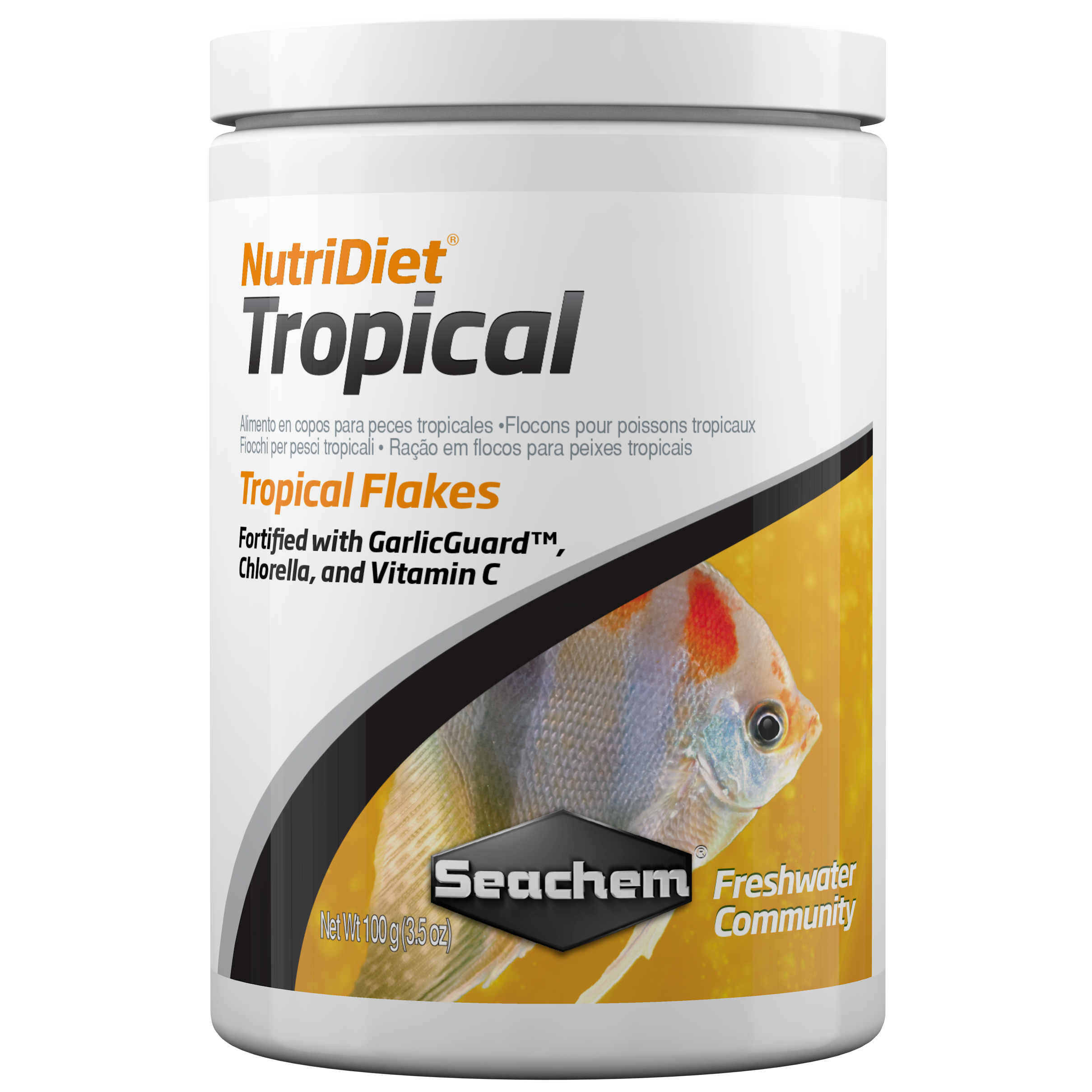 NutriDiet Tropical Flakes w/Probiotics 100g ^1084