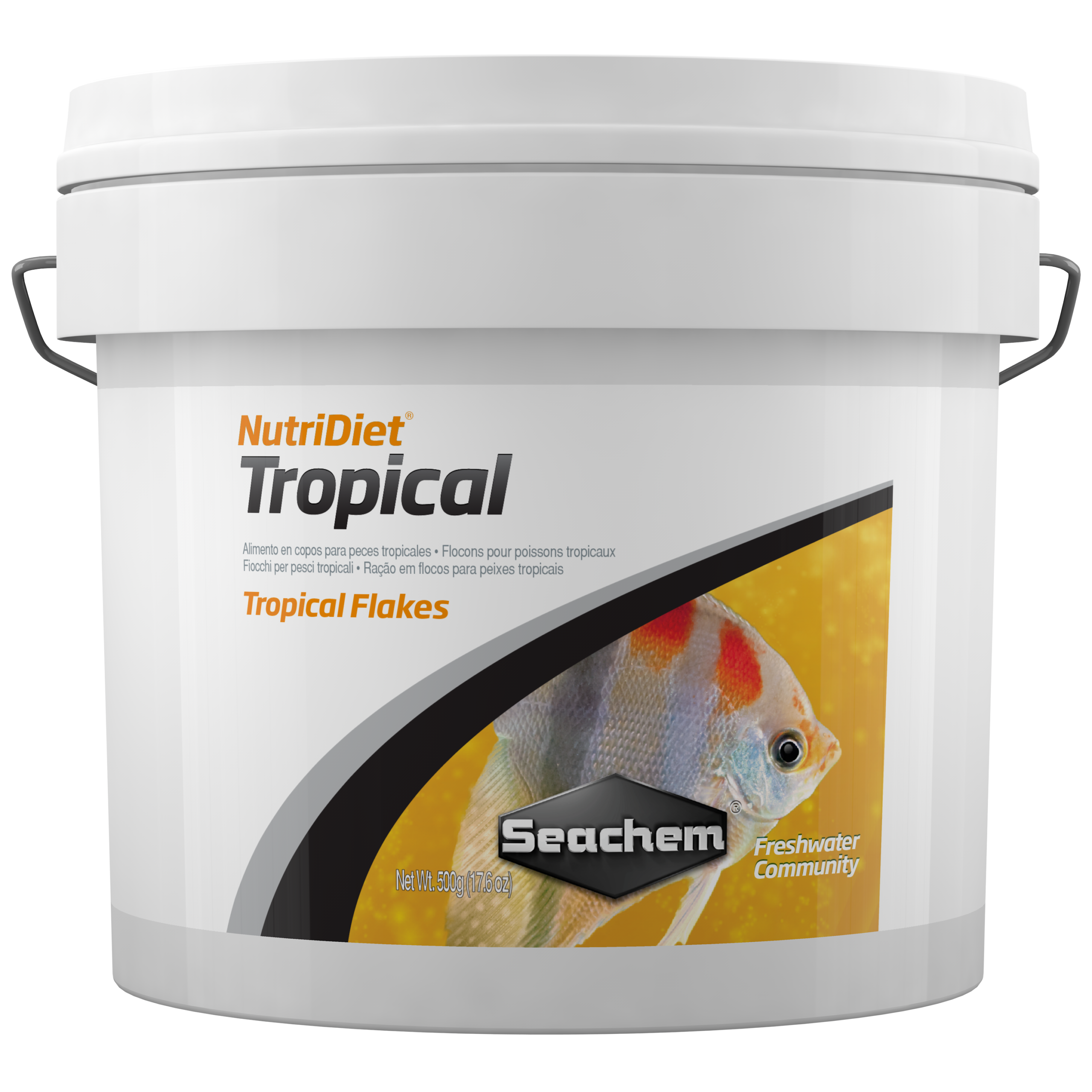 NutriDiet Tropical Flakes w/Probiotics 500g ^1085