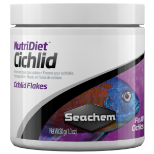 NutriDiet Cichlid Flakes w/Probiotics 30g ^1072