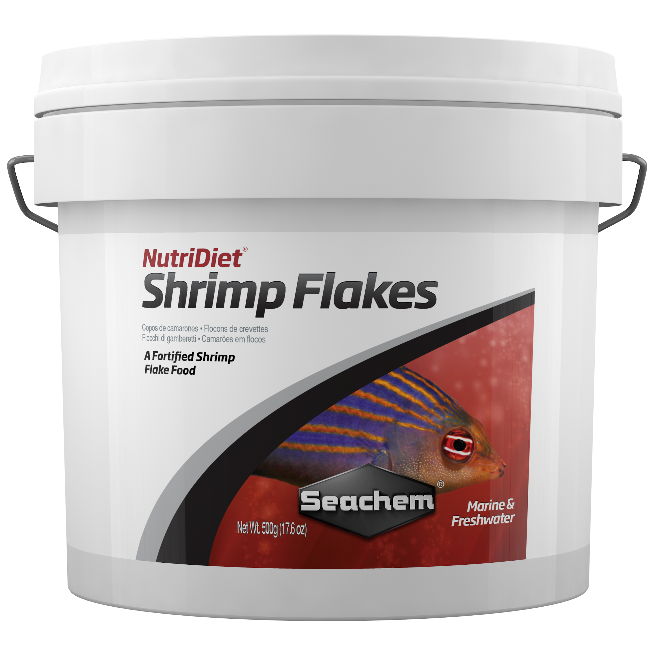 NutriDiet Shrimp Flakes w/Probiotics 500g ^1126*