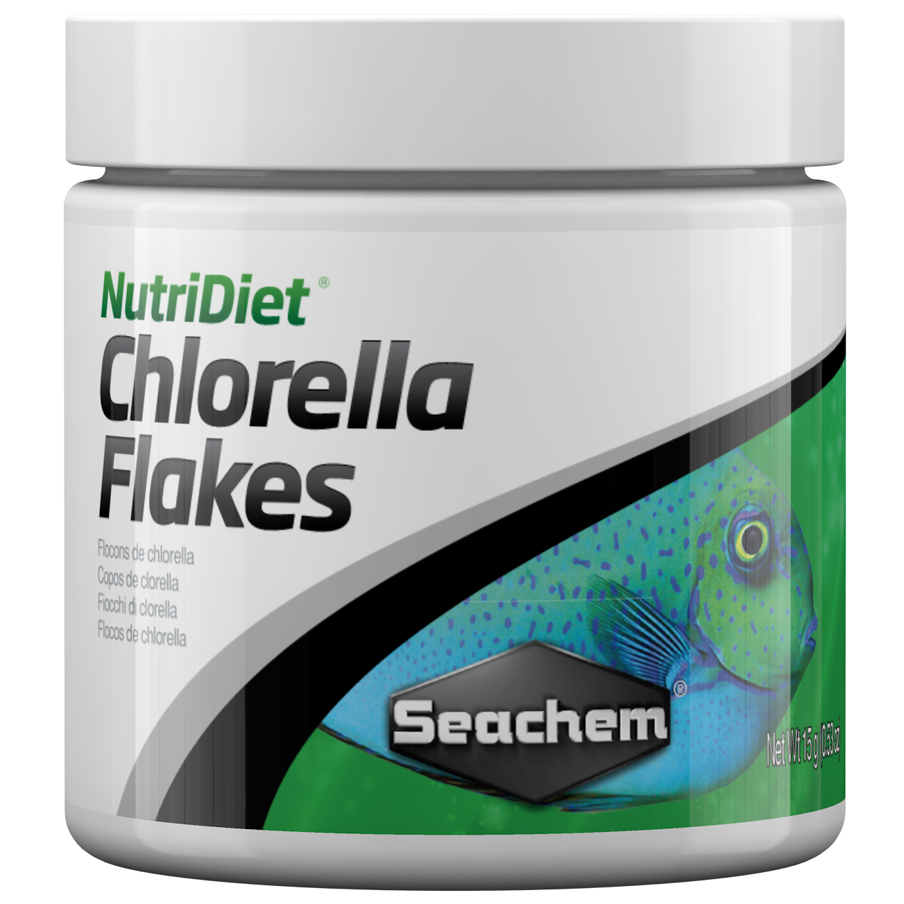 NutriDiet Chlorella Flakes w/Probioics 15g ^1111