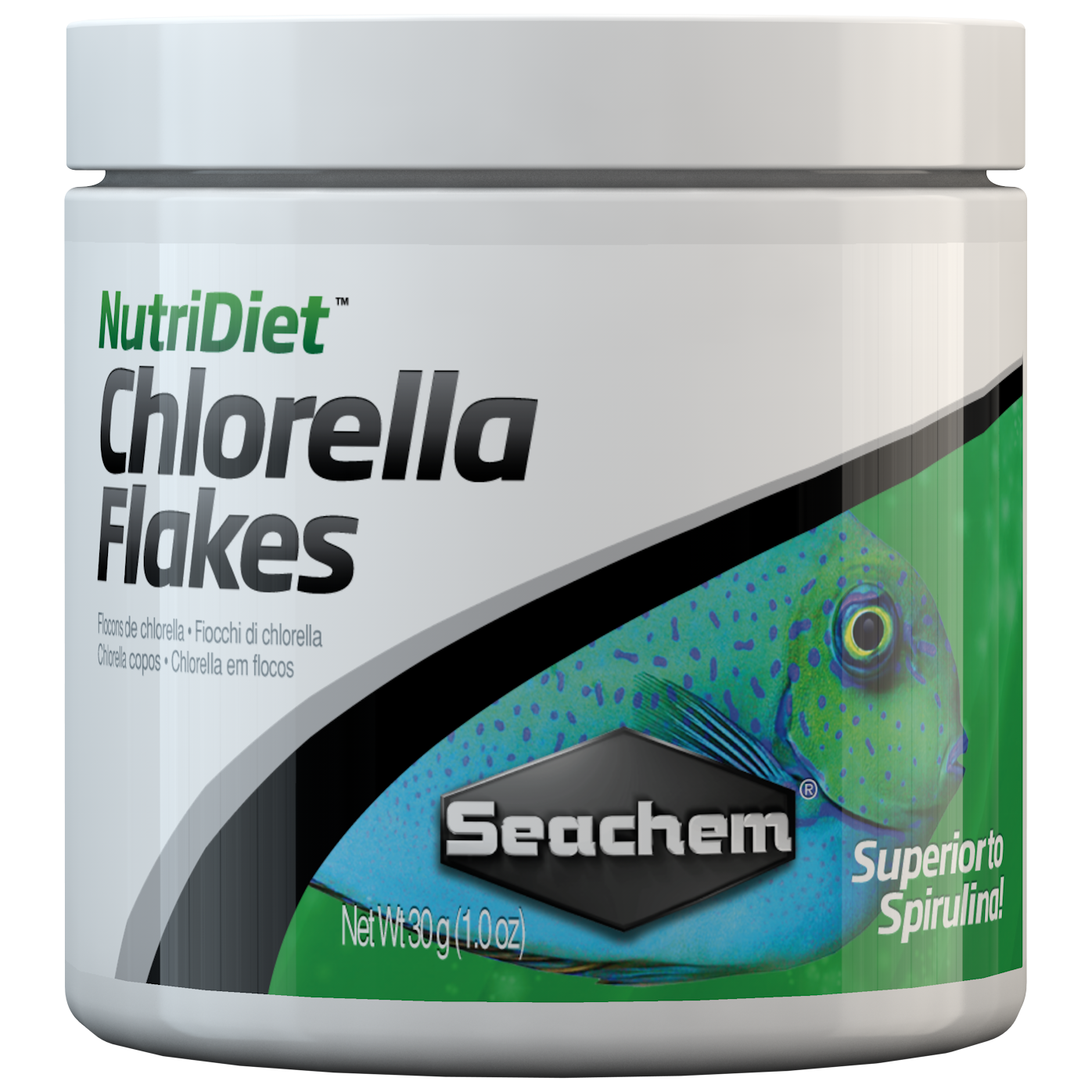 NutriDiet Chlorella Flakes w/Probiotics 30g ^1112
