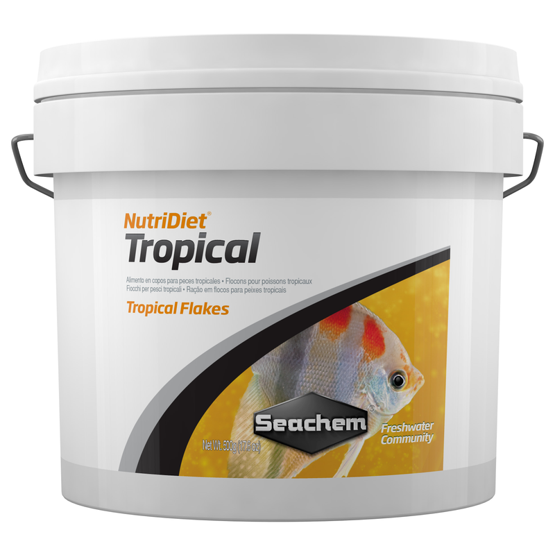 NutriDiet Tropical Flakes w/Probiotics 500g ^1085