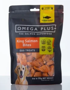 Omega Plus Canine Salmon Bites Treats 170g