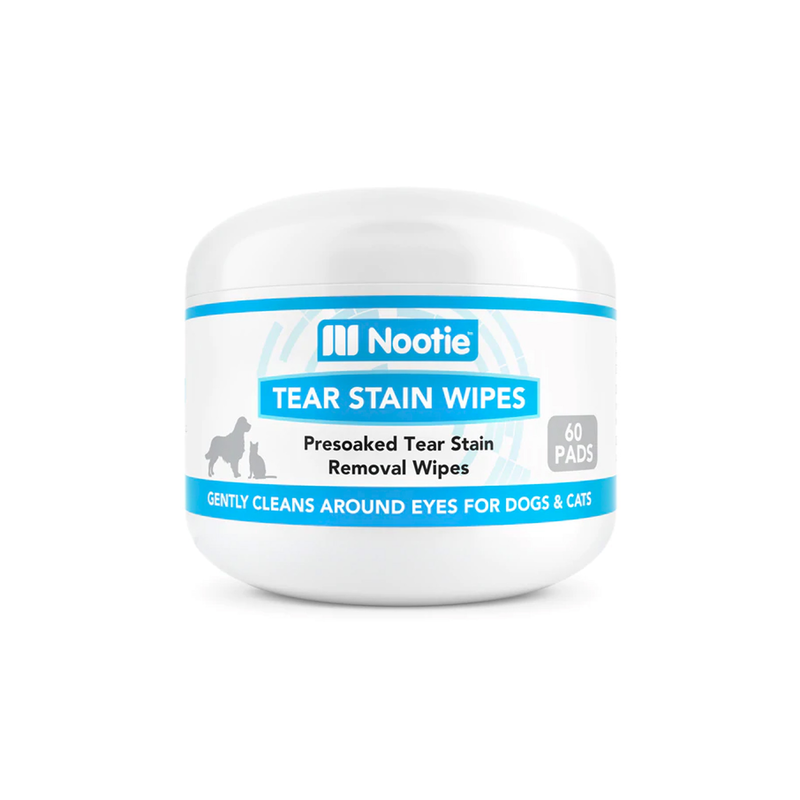 Nootie Tear Stain Wipes 60 Pads