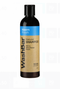 WashBar - Natural Shampoo 250ml - Neem Fresh