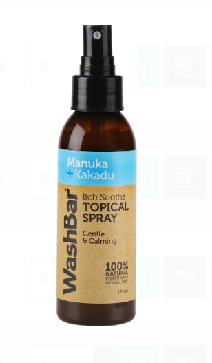 WashBar - Itch Soothe Topical Spray 125ml - Manuka And Kakadu
