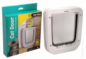 Pet One - Cat Door Poly Wood Fit