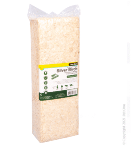 Pet One Small Animal Bedding Silver Birch Shavings 1kg/15.5L
