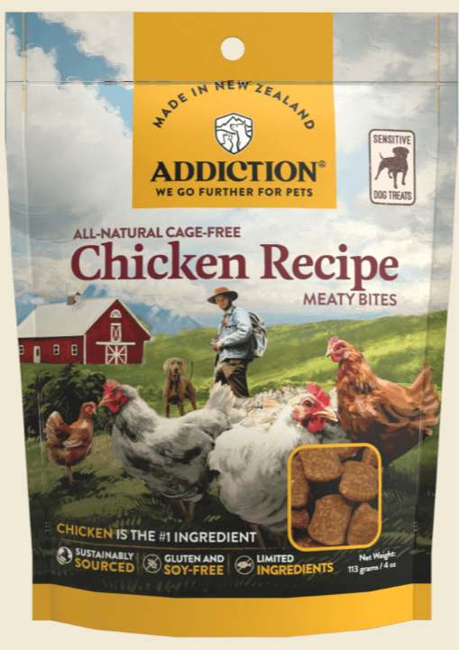 Addiction Chicken Meaty Bites Dog Treats