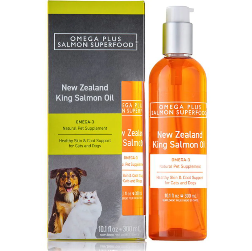 Omega Plus Canine & Feline Salmon Oil 300ml