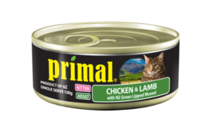 Primal Cat/Kitten Wet Lamb & Chicken Canned 100g