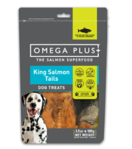 Omega Plus Canine Salmon Tails Treats 100g