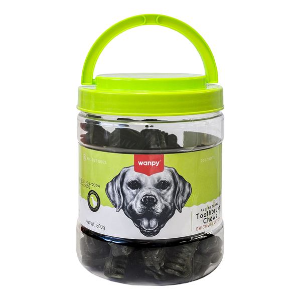 Wanpy Dog Tooth Brush Chews Chicken Flavor 500g