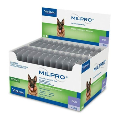 Milpro Dog Worm Tablets 10-25kg – 2 Pack