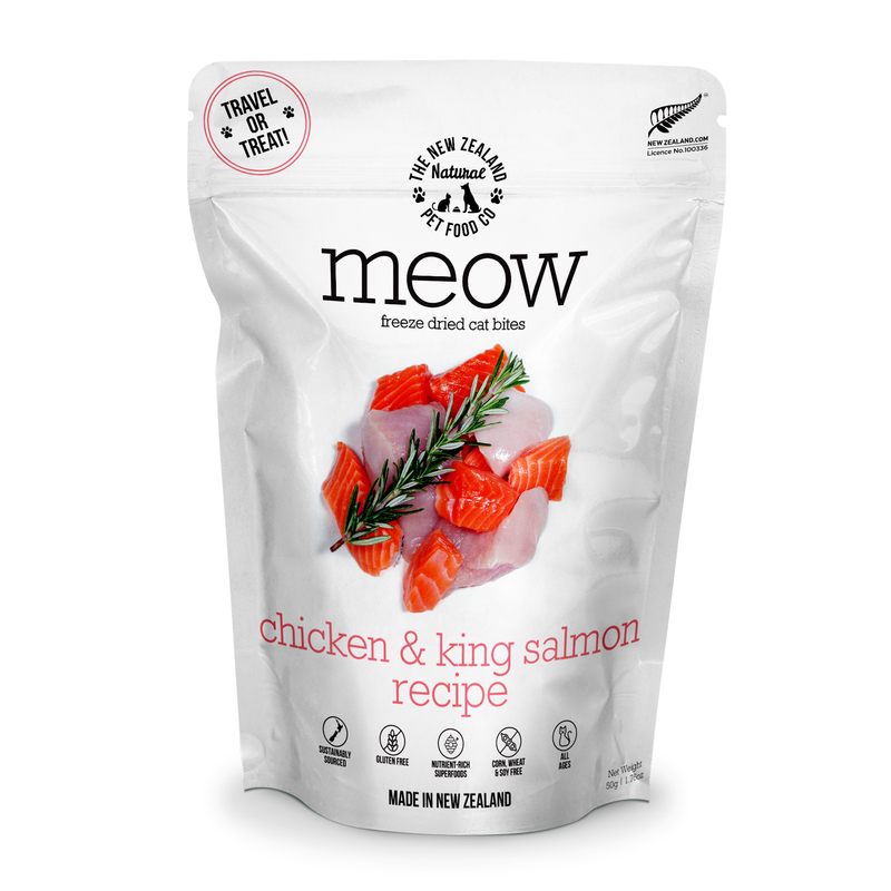 Meow Chicken & Salmon 50g