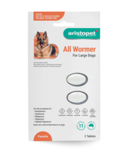 Aristopet Allwormer Large Dog 2pk