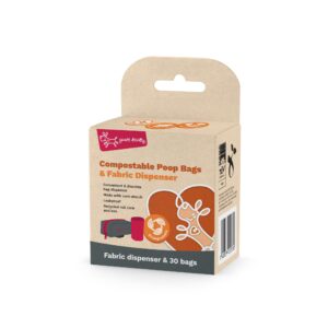 Yours Droolly Compostable Poop Bags with Dispenser