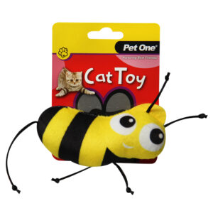 Pet One Cat Toy Bee With String 7.5cmh