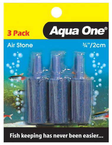 Aqua One Air Stone - 3/4 Inch (3pk)