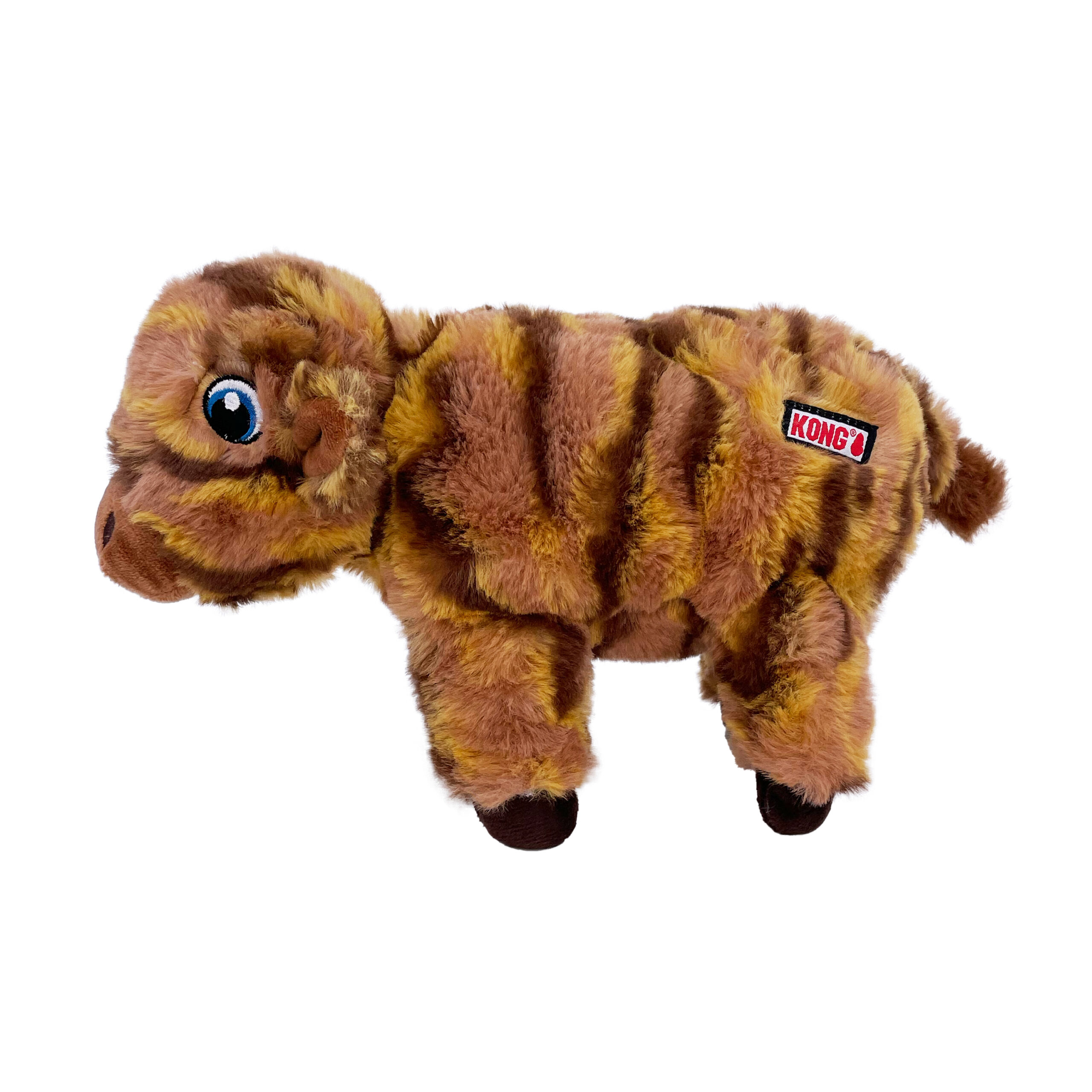 KONG Low Stuff Stripes Cow Med