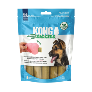 KONG Ziggies Enhanced Puppy Lge 225g