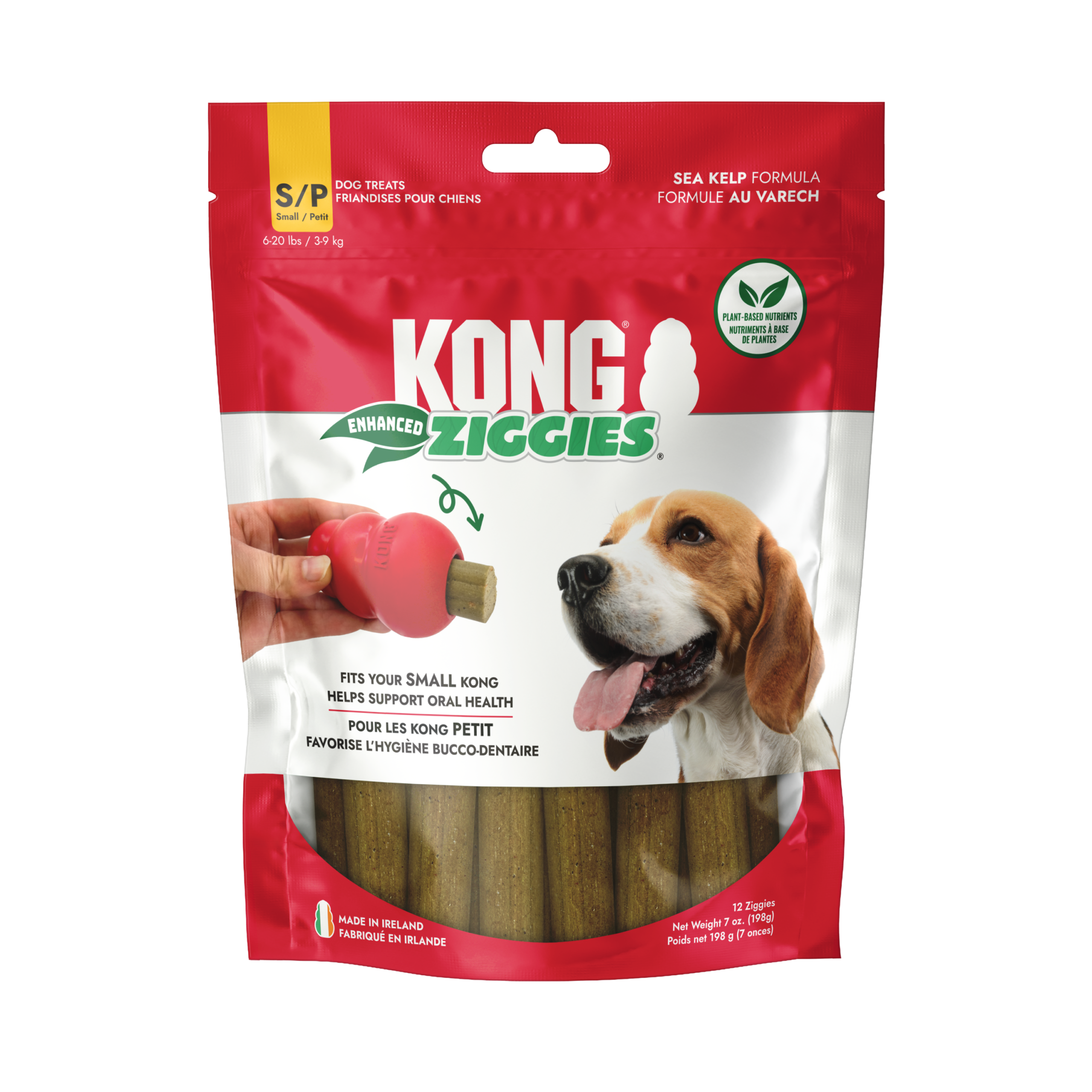 KONG Ziggies Enhanced Sml 198g