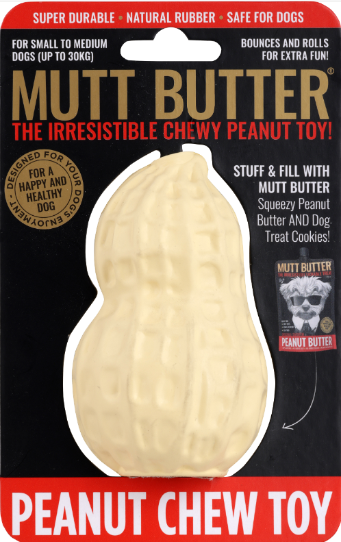 Mutt Butter Peanut Chew Toy