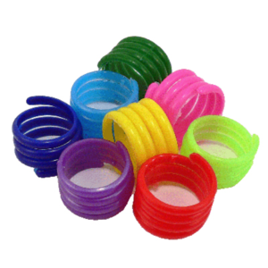 Spiral Leg Ring 18mm - Poultry