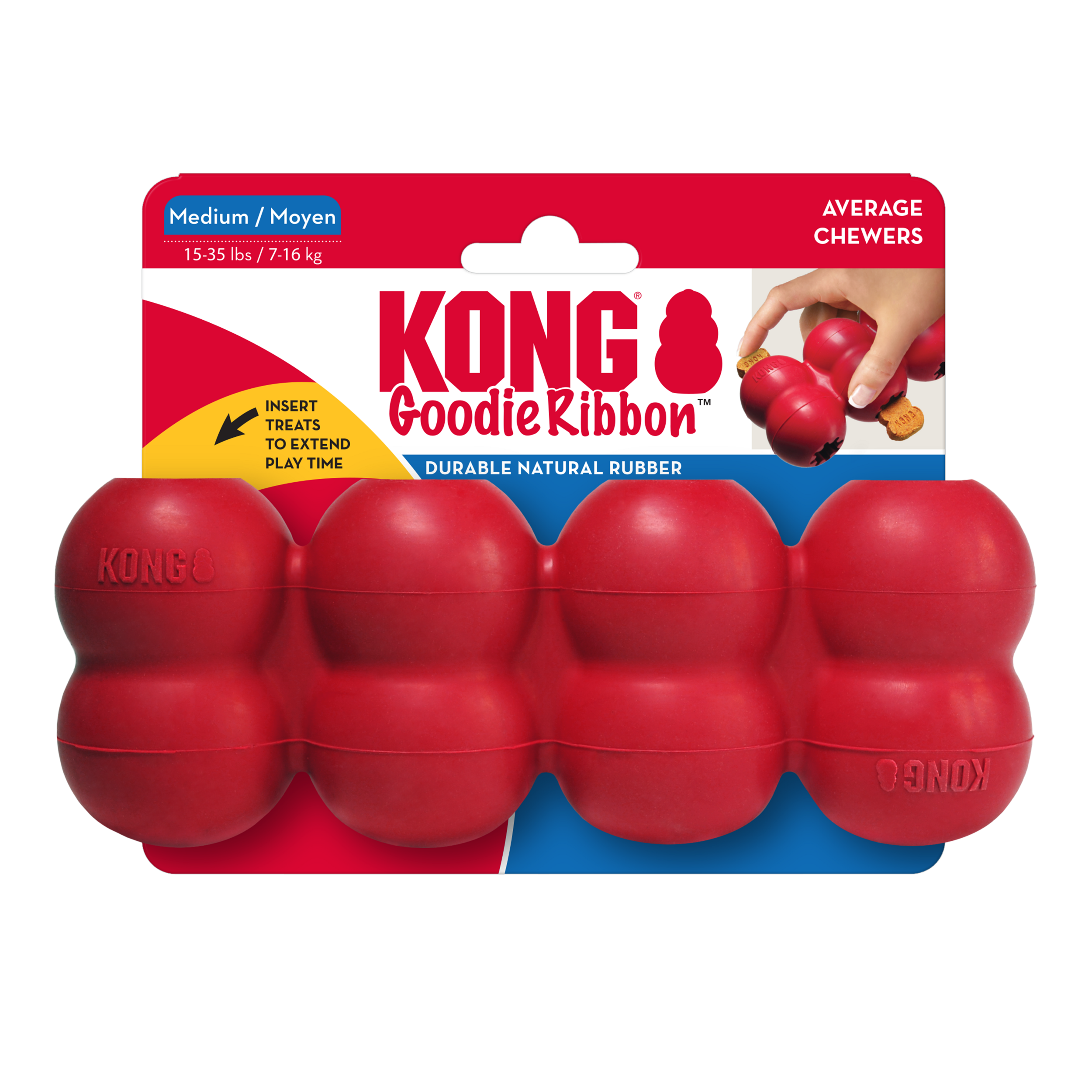 KONG Goodie Ribbon Med