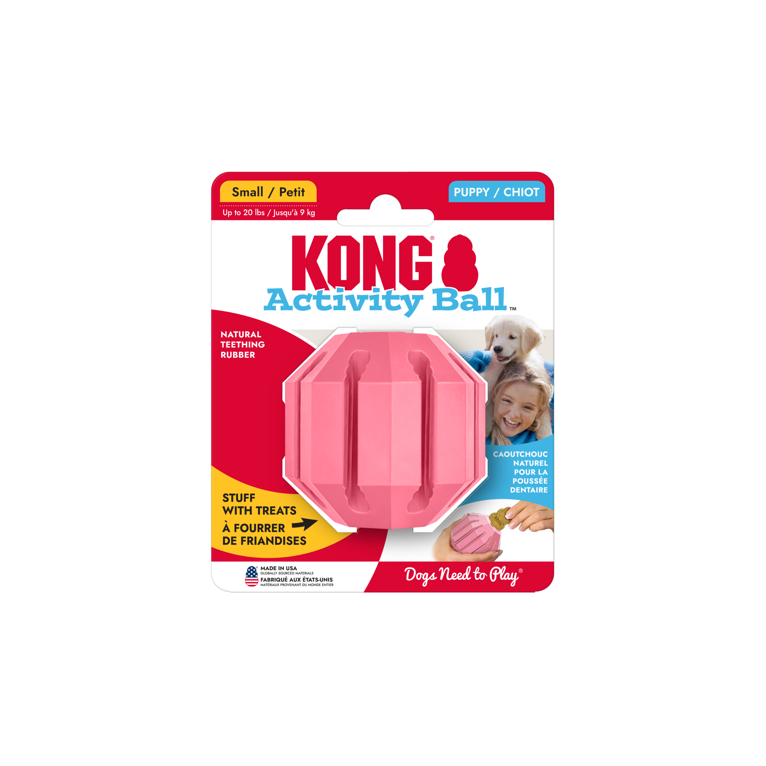 KONG Puppy Activity Ball Sml