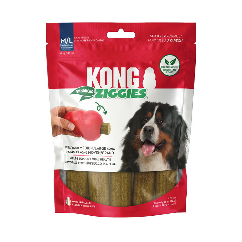 KONG Ziggies Enhanced Med/Lge 227g