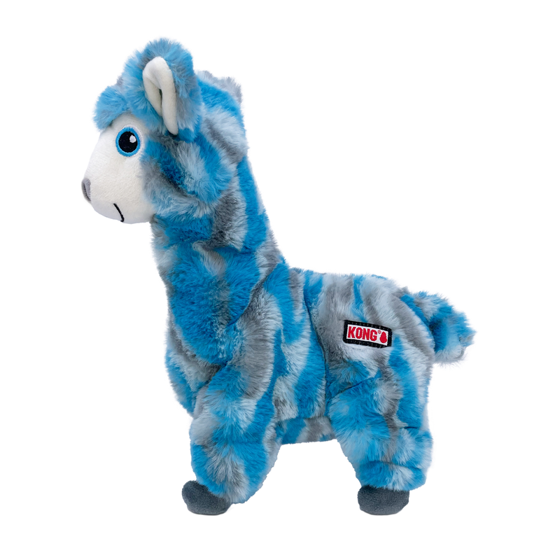 KONG Low Stuff Stripes Llama Med