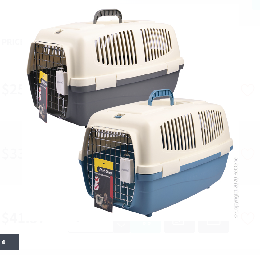 Pet One Carrier Large 62x39x39cm