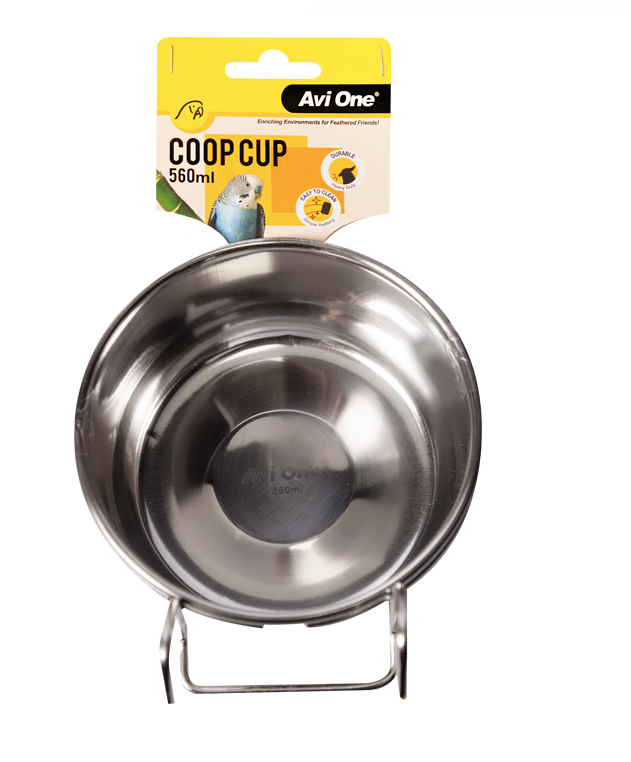 Avi One Coop Cup - 560ml S/ Steel With Hook Holder