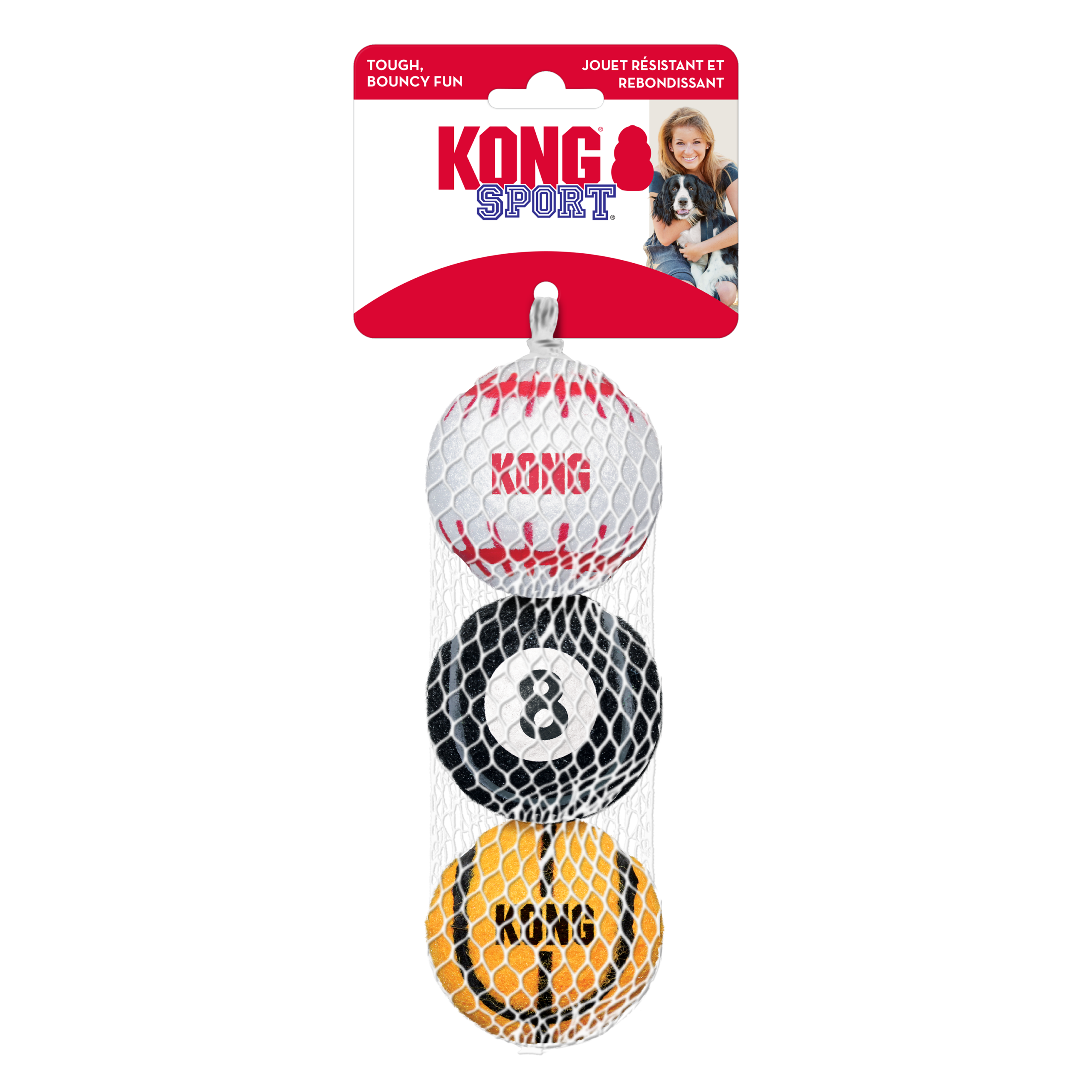 KONG Sport Balls Med 3pk